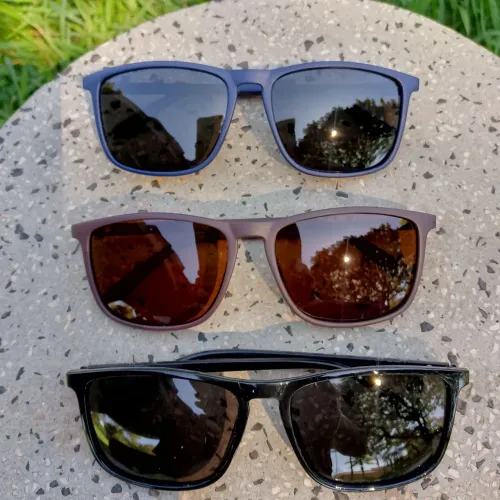 Kit 3 óculos luxo, designer italiano (lentes polarizadas)