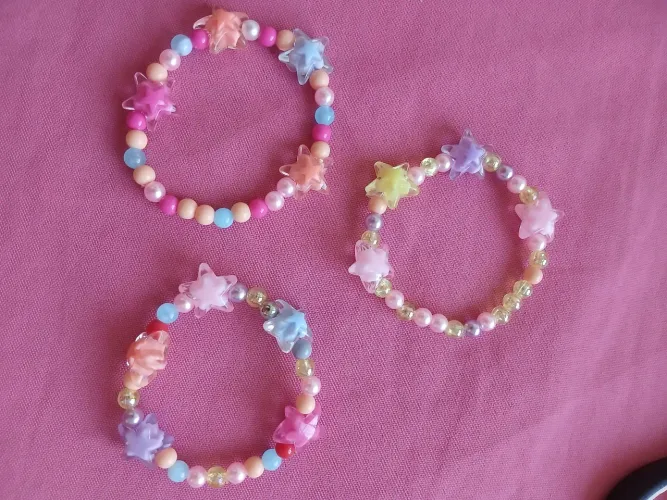 Pulseiras de estrela coloridas - Bijuterias