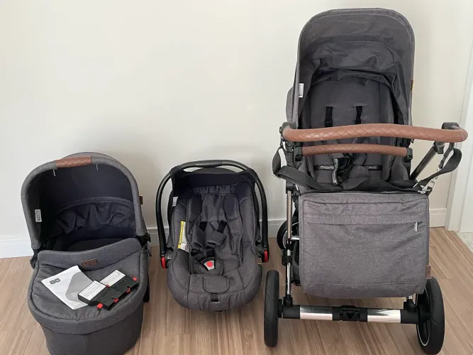 Carrinho ABC designer COMO 4. COMPLETO
