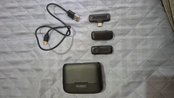Microfone sem fio de lapela Ulanzi tipo C