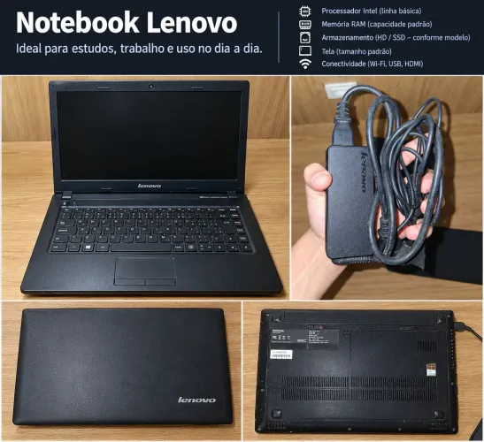 Notebook Lenovo g400s i3 leia o anúncio