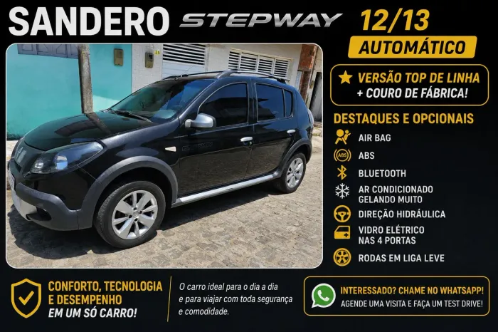 Renault Sandero Stepway Hi-flex 1.6 16V 5P Aut. 2013