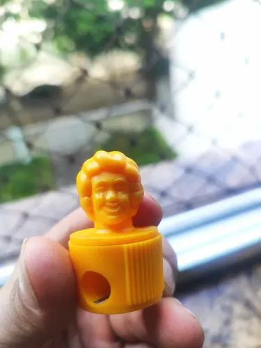 Carimbo apontador ronald mcdonalds brinde mc lanche feliz antigo