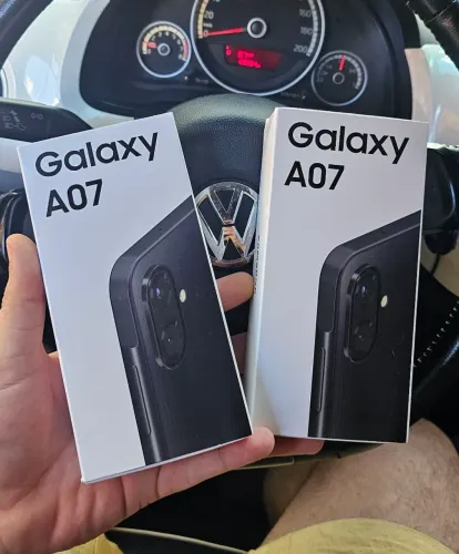 SAMSUNG A07 PRETO 128GB NOVO LACRADO