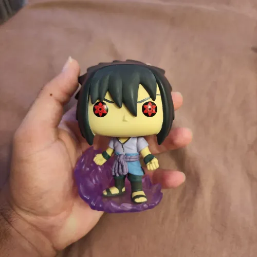 Funko Pop! #1436 Anime Naruto Shippuden Sasuke Com Mangekyou