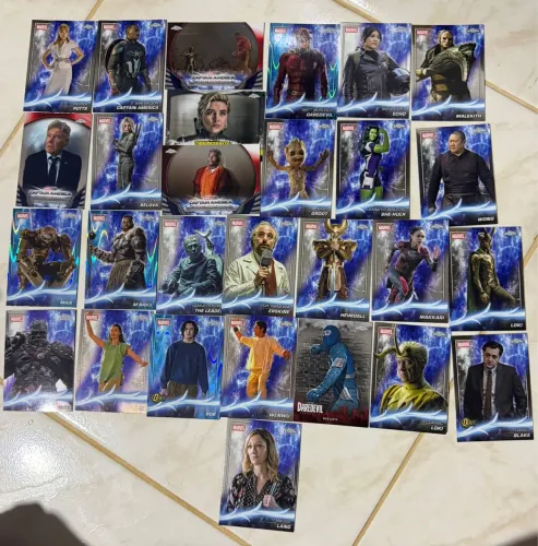 CARDS MARVEL TOPPS CHROME 2025 - ORIGINAIS