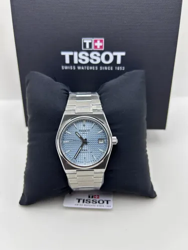 Relógio Tissot prx ice blue 38mm-Usado