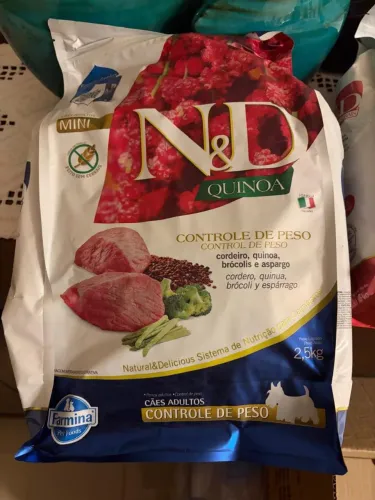 Ração Farmina N&D Quinoa Controle de Peso 2,5kg