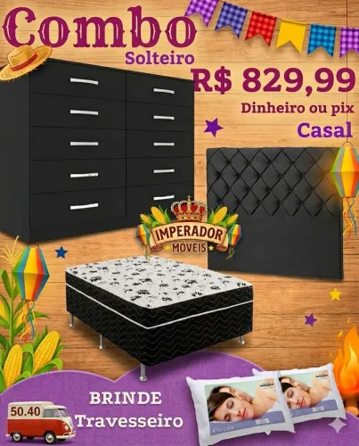Combo solteiro