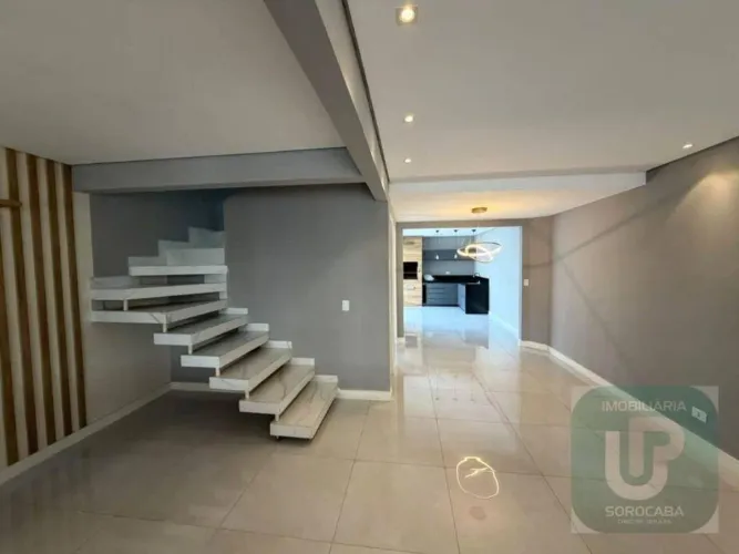 Sobrado com 3 dormitórios para alugar, 110 m² por R$ 4.585,77/mês - Condomínio Village Sar