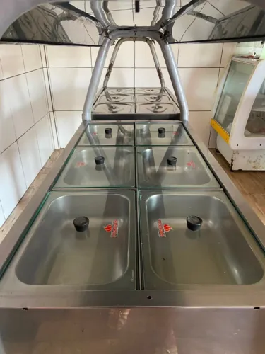 Rampa para restaurante ( 1 quente e 1 fria )