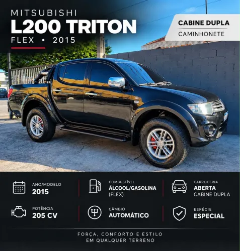 Mitsubishi L200 Triton HPE 3.5 CD V6 24V Flex Aut. 2015