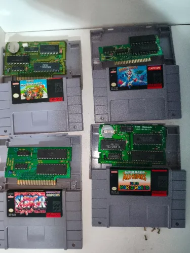 Lote Snes originais