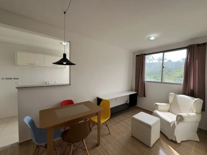 Apartamento para Locação em Cajamar, Portais (Polvilho), 2 dormitórios, 1 banheiro, 1 vaga