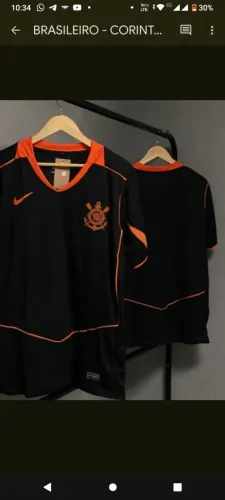 Camisa Corinthians tamanho GG - Nacional Primeira Linha 