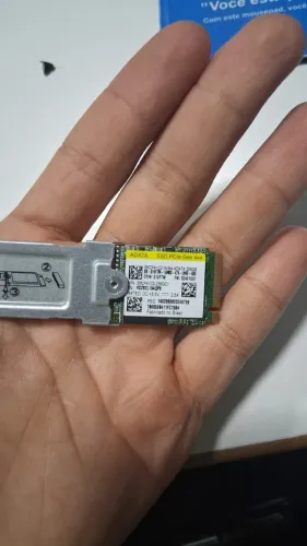 SSD NVMe 256gb 91% de Saúde