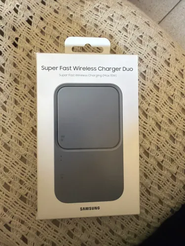 Carregador Super Fast Wireless Charger Duo