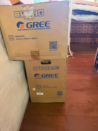 ? Ar-Condicionado Gree Inverter 18.000 BTUs Frio - Novo na Caixa ?