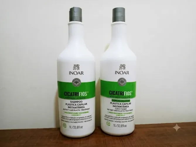 Kit Shampoo e Condicionador Inoar Cicatrifios
