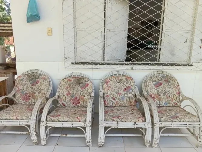 Conjunto de cadeiras pra terraço