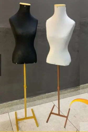 Manequim Feminina Busto Com Pedestal