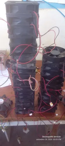 #Lote Ventoinhas 12v/15A
