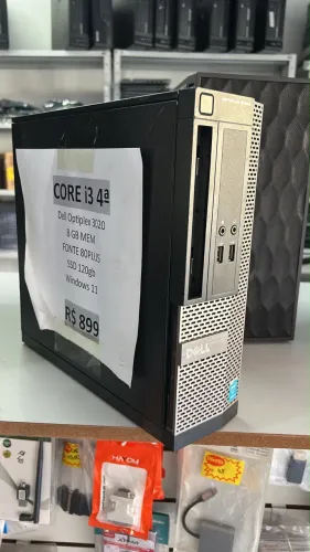 CPU Dell 3010 i3 /8gb 1600mhz Ddr3 / ssd 128