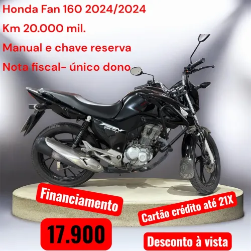 Vendo / Troco / Financio Honda CG 160 2024