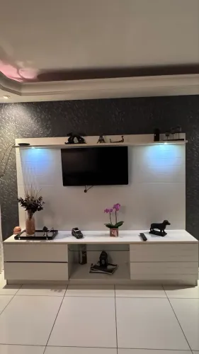 Rack de sala com led
