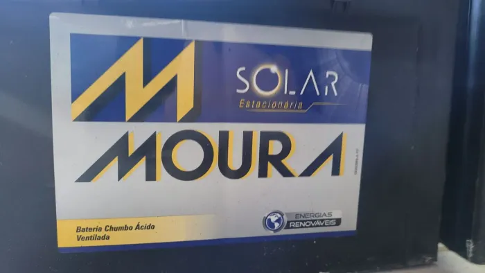 Bateria Estacionária Moura Solar 12MS234