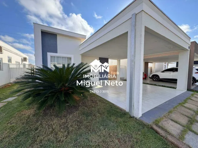 Casa no Bairro Planalto - Cond. Lagoa Azul Quartzo - Porteira Fechada