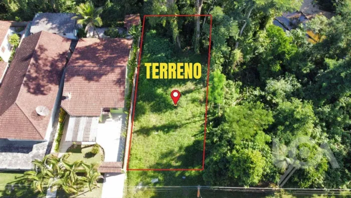 Terreno à venda, 384 m² por R$ 290.000,00 - Praia da Mococa - Caraguatatuba/SP