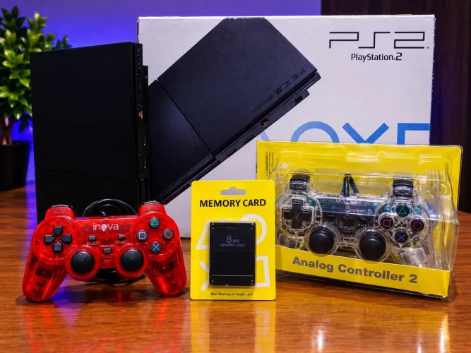 PlayStation 2 com leitor funciona+ garantia de 3 meses