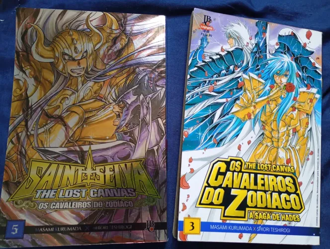 Venda de volumes de Saint Seiya