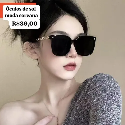 Óculos feminino Moda coreana