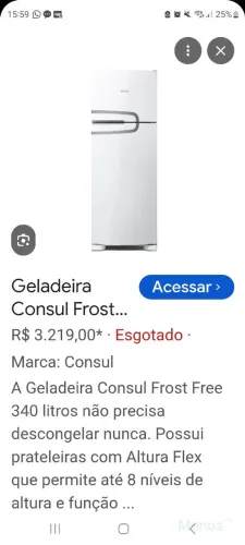 Geladeira consul