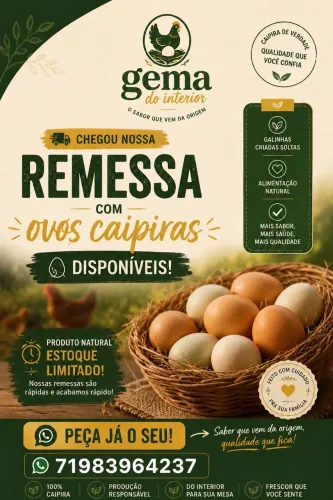 Ovos caipira 