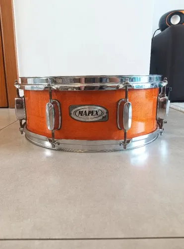 ## Caixa de bateria Mapex Mars Full Birch 14x5,5, laqueada, original, perfeitas condições!