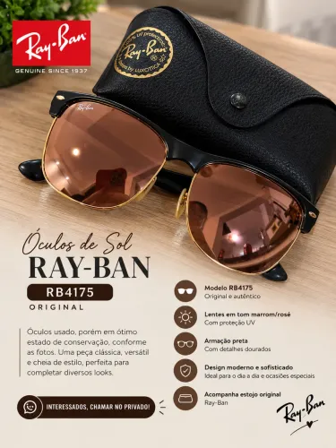 Óculos Ray-ban original