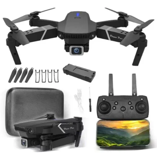 Drone E88 com câmera