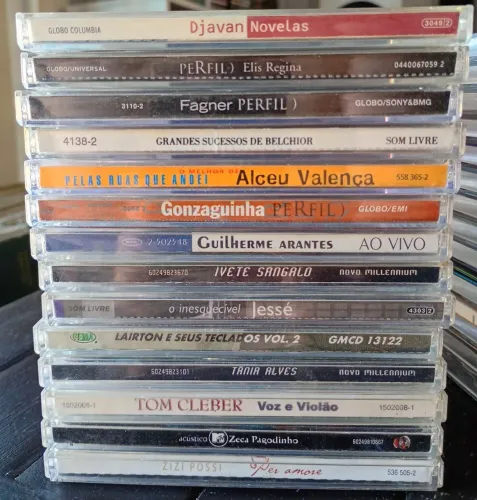 Lote Com 41 Cds Diversos De Artistas NACIONAIS 
