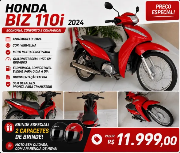 HONDA BIZ 110i 2024
