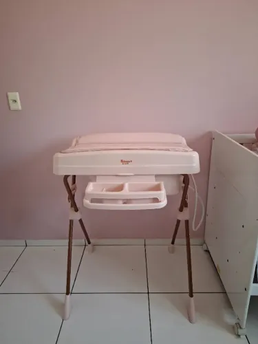 Banheira de bebê burigotto rosa