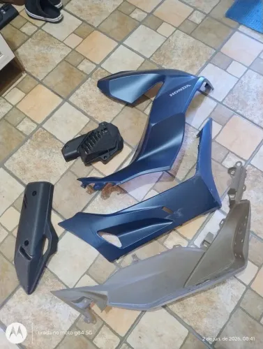 Peças PCX 2024 azul fosco