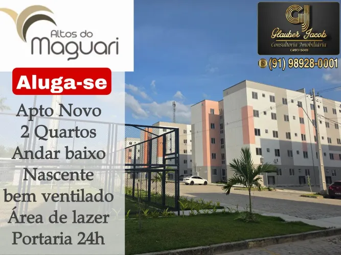 Alugo excelente Apartamento no Altos do Maguari