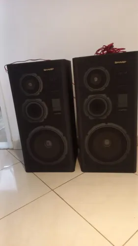 Som e Caixa de som Sharp CP-77