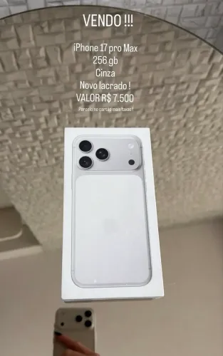 Iphone 17 pro max 256gb