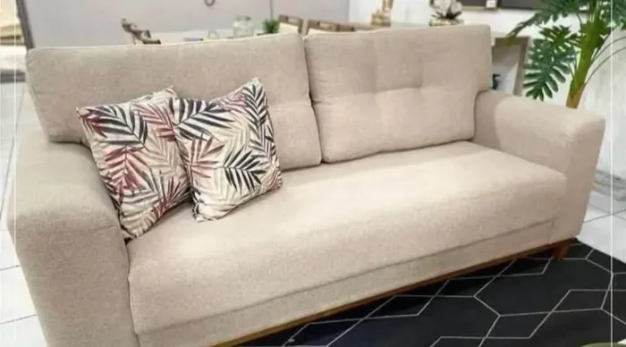 Conjunto de sofá de linho
