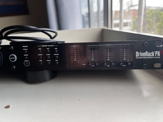 Processador Digital DBX Driverrack Pa2