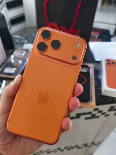 IPHONE 17 PRO MAX 256 ORANGE - NOVO - MAIS ACESSÓRIOS ORIGINAIS!